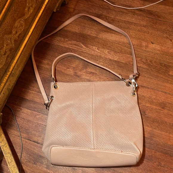 Mia Tomazsi stunning light pink shoulder bag with additionalstraps - Picture 2 of 4